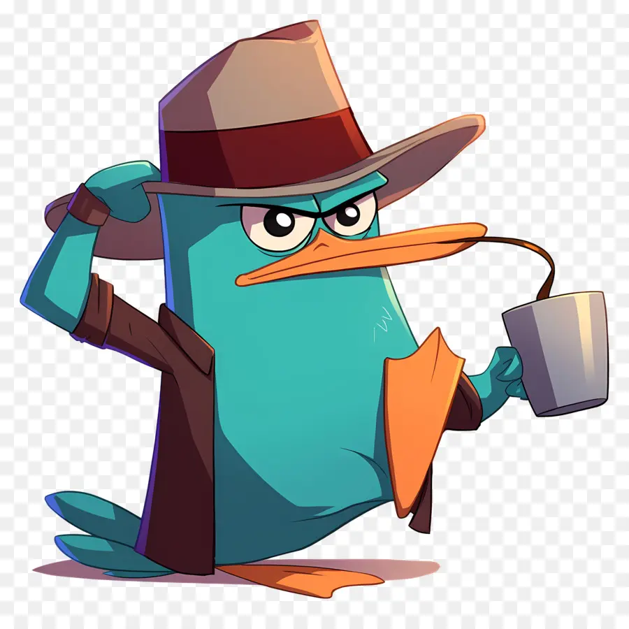 Perry El Ornitorrinco，Detective Ornitorrinco PNG