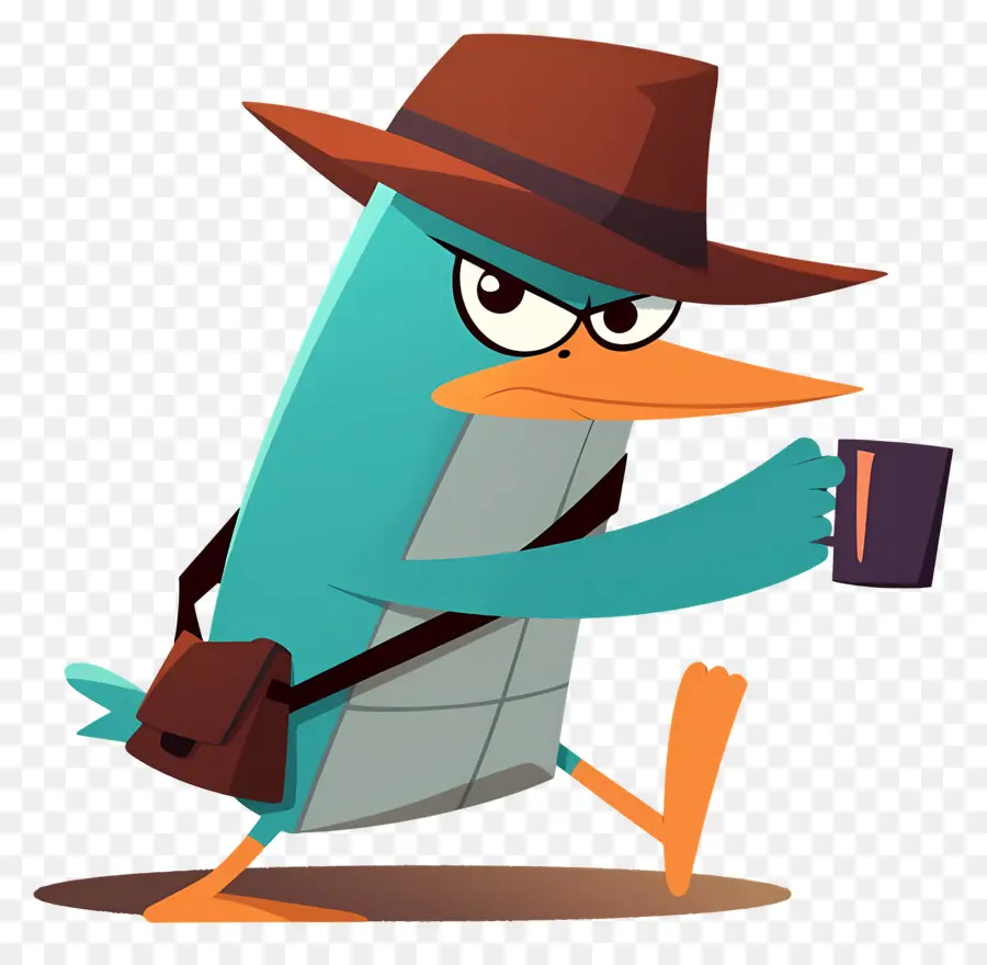 Perry El Ornitorrinco，Ornitorrinco De Dibujos Animados PNG