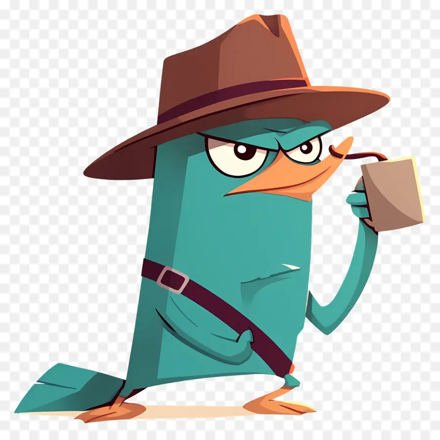 Perry El Ornitorrinco，Ornitorrinco De Dibujos Animados PNG