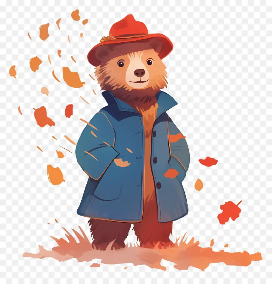 Paddington，Oso En Abrigo PNG