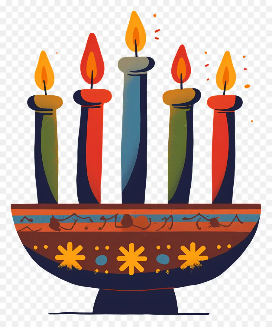 Velas Kwanzaa，Velas PNG