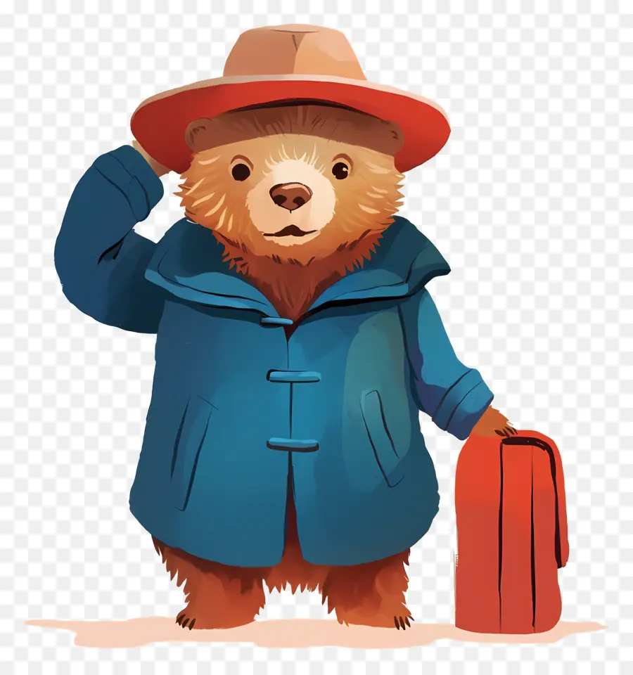 Paddington，Oso Con Taza PNG