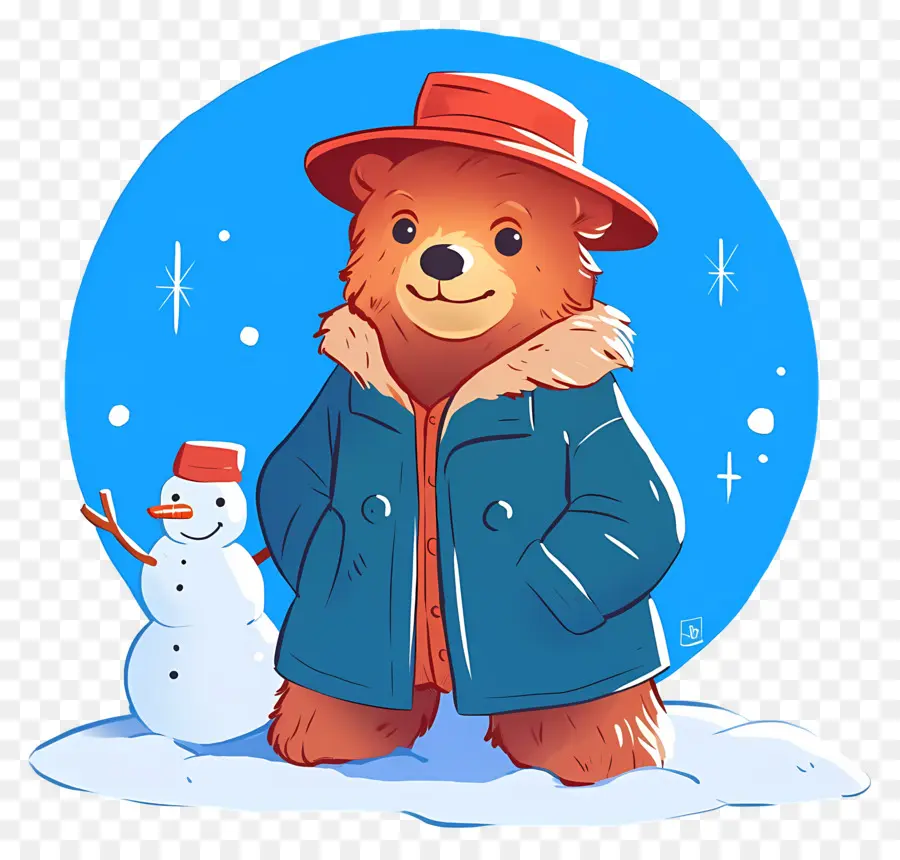 Paddington，Oso En Abrigo PNG