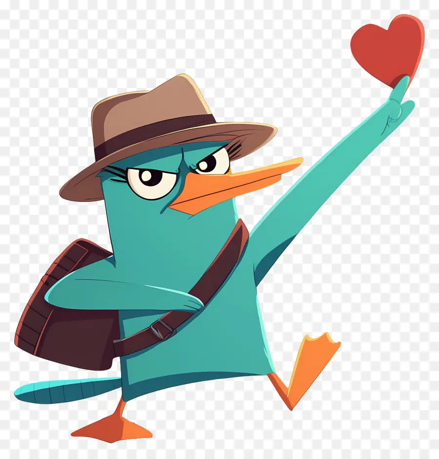 Perry El Ornitorrinco，Ornitorrinco De Dibujos Animados PNG