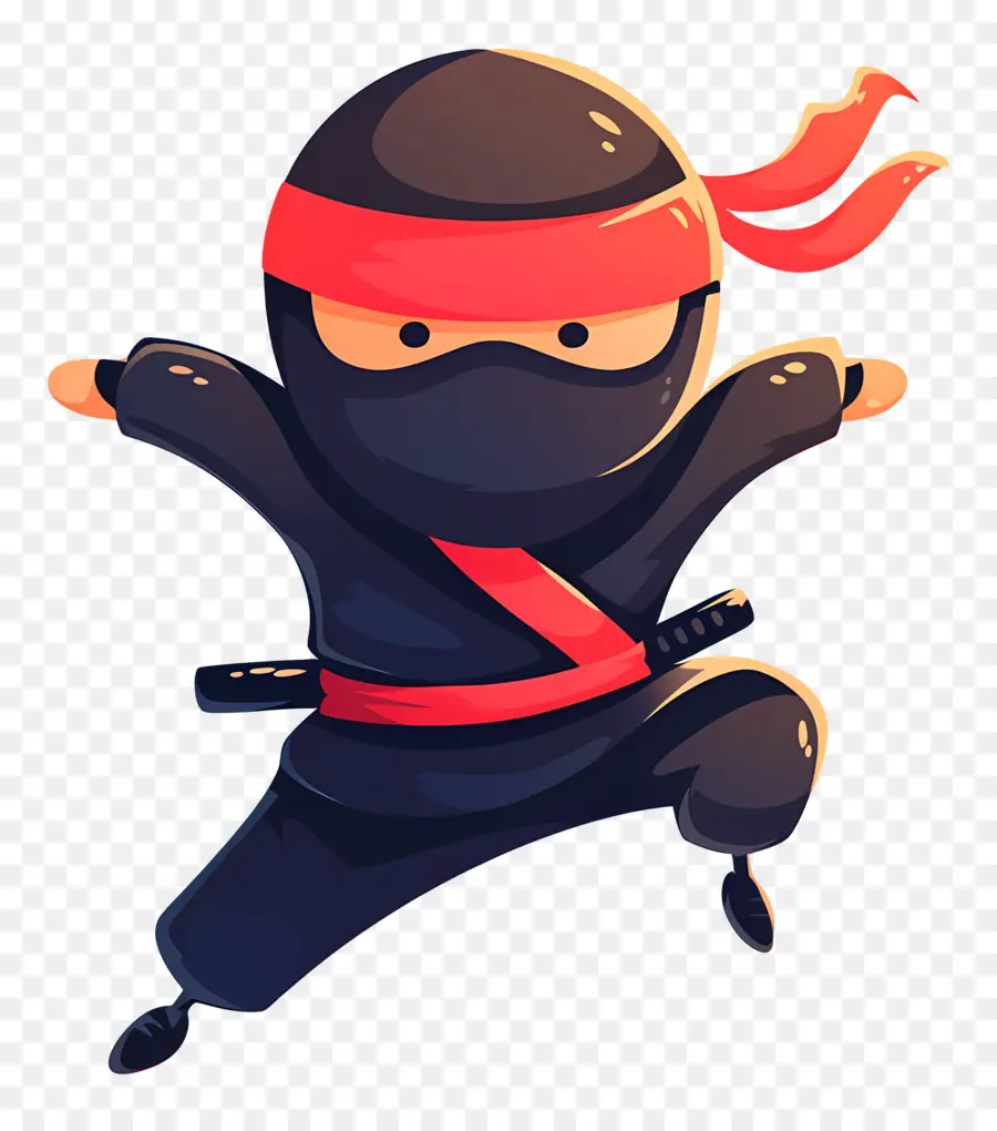 Día Ninja，Ninja Saltador PNG