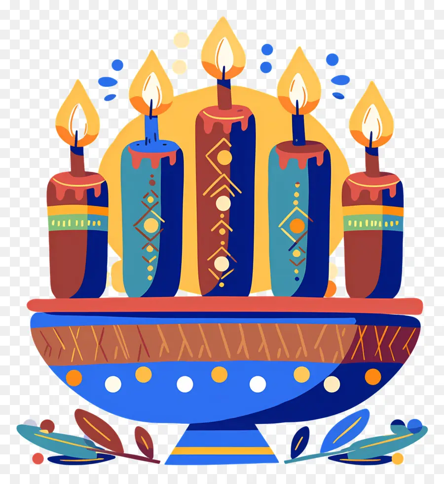 Velas Kwanzaa，Velas PNG