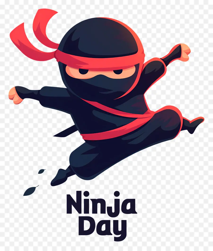 Día Ninja，Ninja Saltador PNG