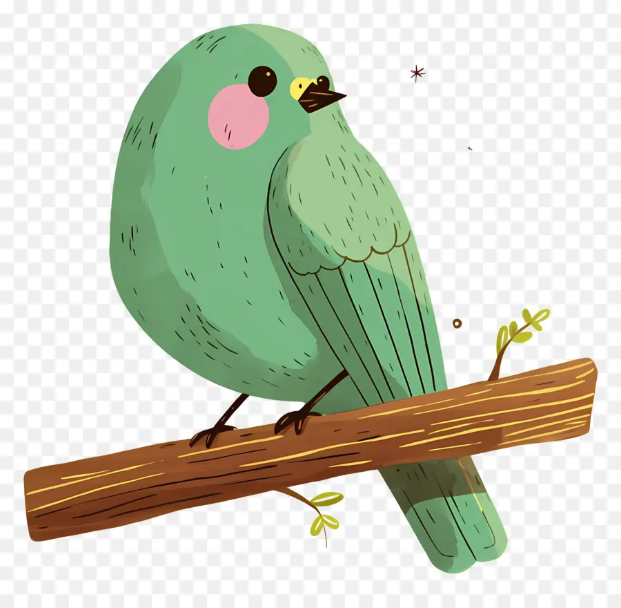 Pájaro Kawaii，Lindo Pájaro PNG