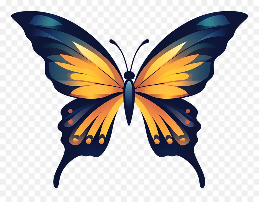 Logotipo De Mariposa，Mariposa Amarilla PNG