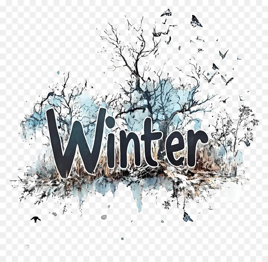 Palabra De Invierno，Escena De Invierno PNG