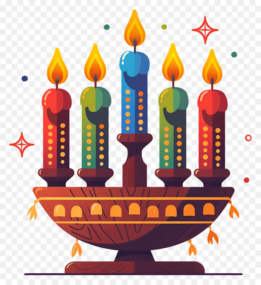 Velas Kwanzaa，Velas PNG