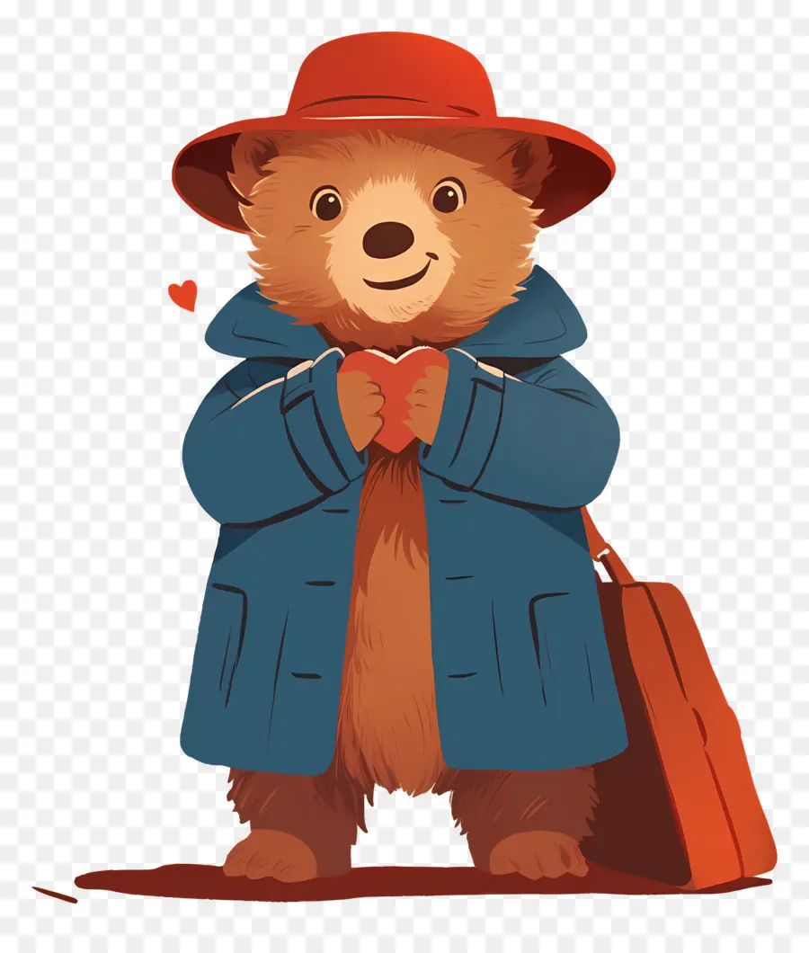 Paddington，Oso Con Mochila PNG