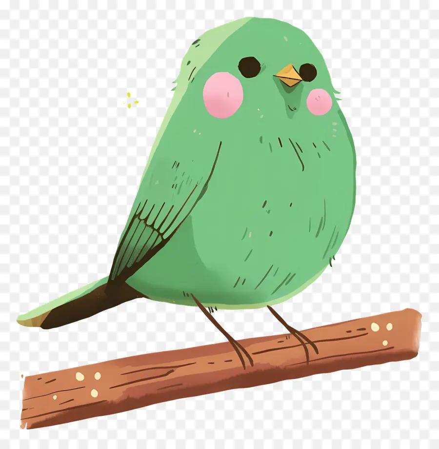 Pájaro Kawaii，Lindo Pájaro PNG