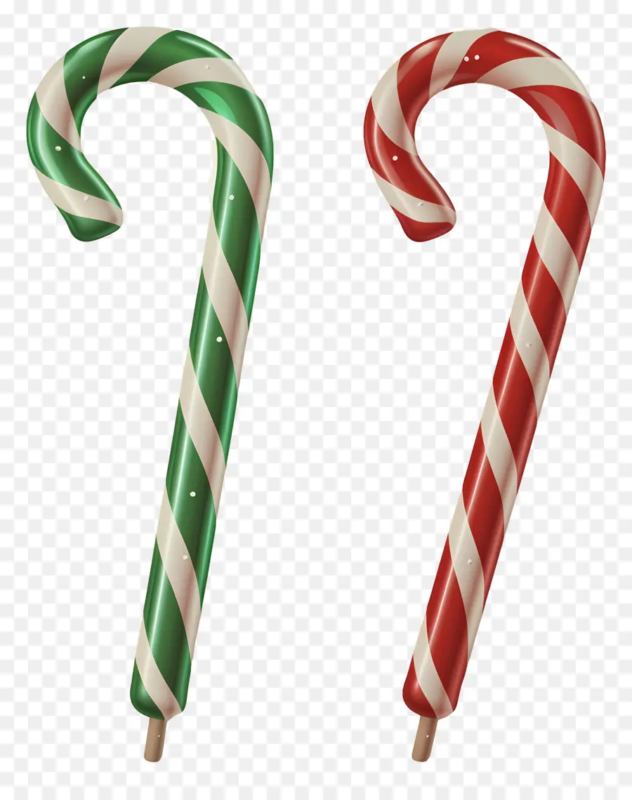 Bastones De Caramelo De Navidad，Bastones De Caramelo PNG