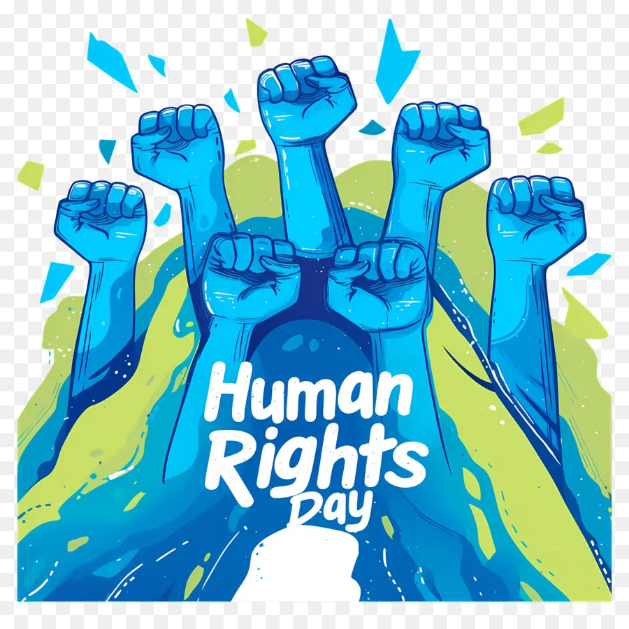 Día De Los Derechos Humanos，Puños PNG