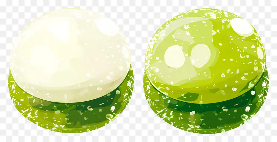 Caramelo De Menta，Gomitas Verdes PNG