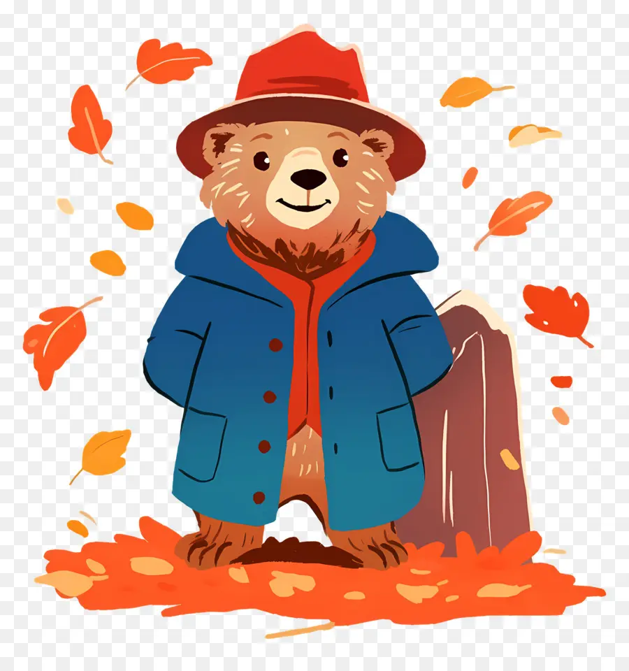 Paddington，Oso En Abrigo PNG