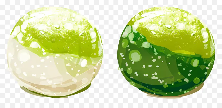 Caramelo De Menta，Gomitas Verdes PNG