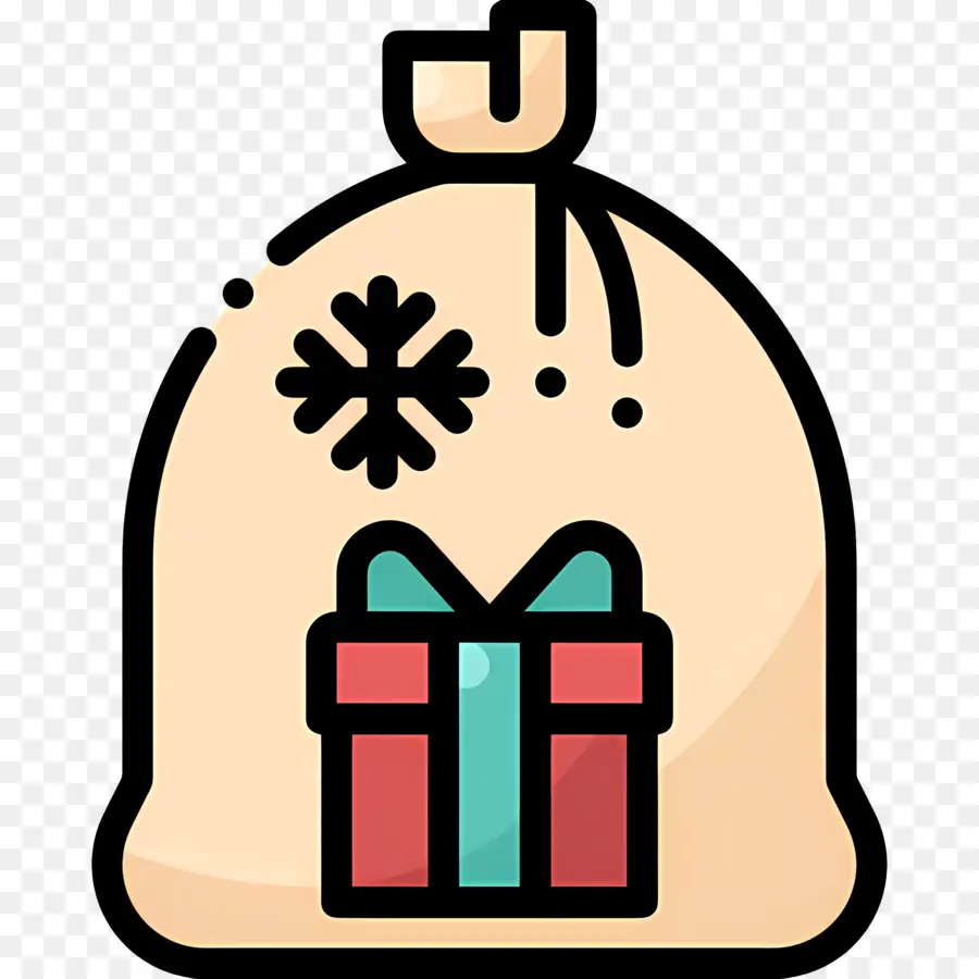 Regalos De Año Nuevo，Bolsa De Regalo PNG