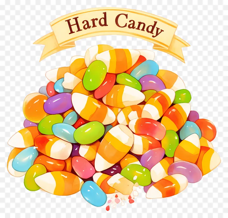 Día Nacional Del Caramelo Duro，Caramelo Duro Colorido PNG