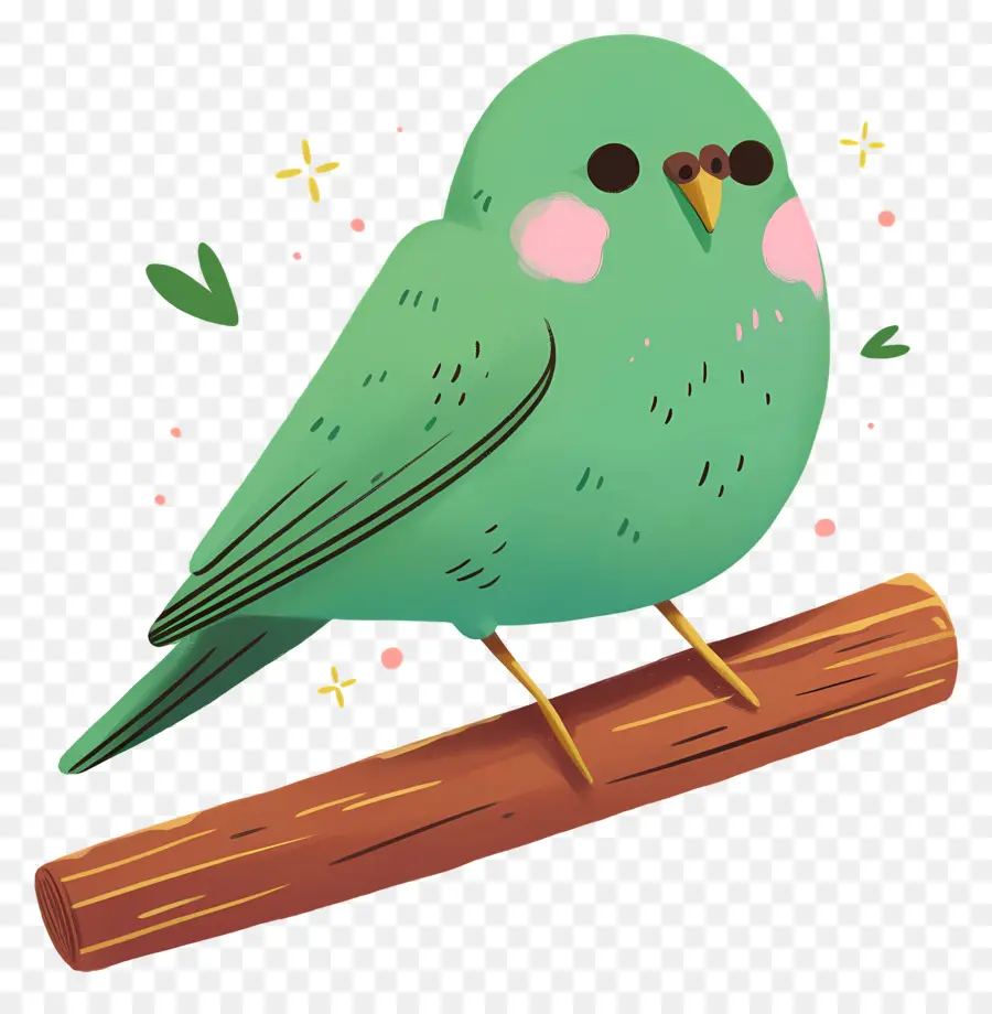 Pájaro Kawaii，Lindo Pájaro PNG