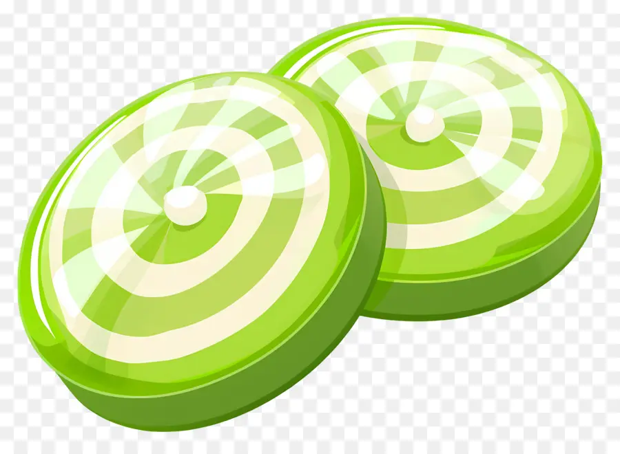 Caramelo De Menta，Caramelos Verdes PNG