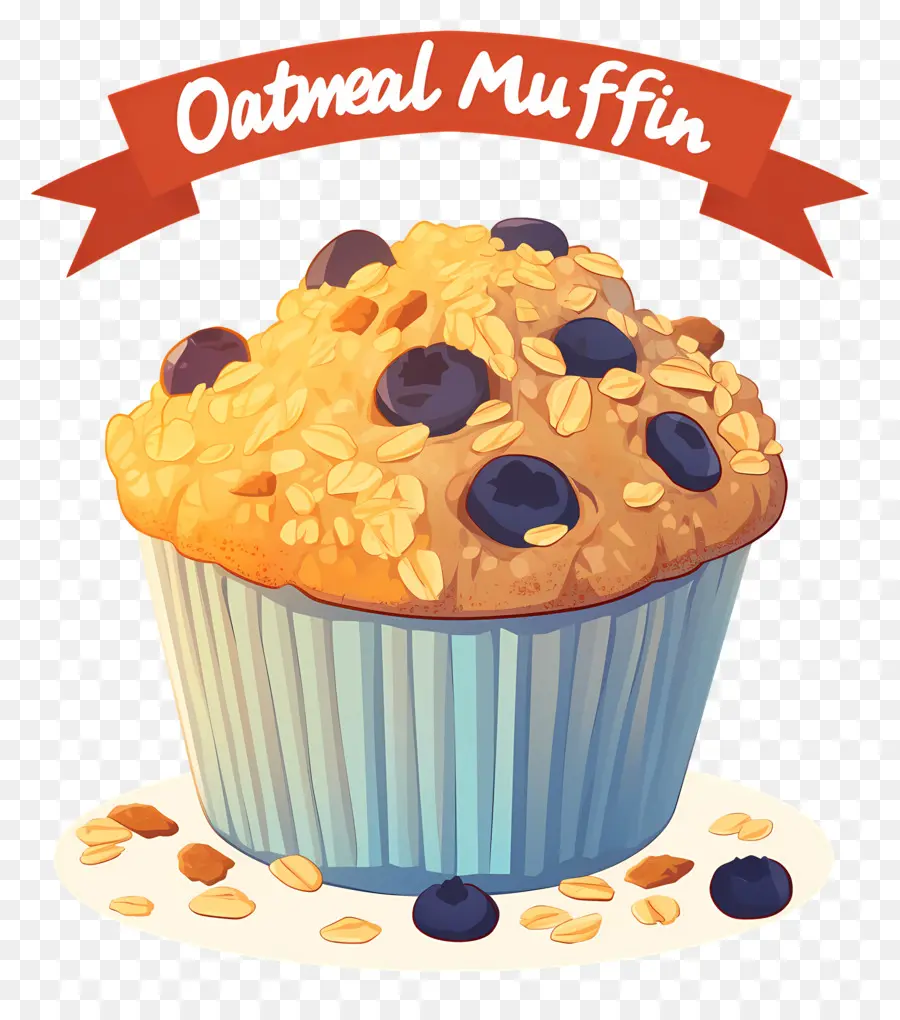 Día Nacional Del Muffin De Avena，Muffin De Avena PNG