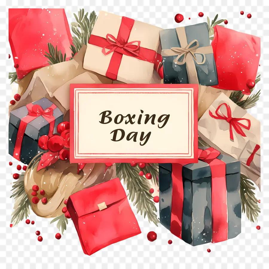 Día Del Boxeo，Regalos Del Día De San Esteban PNG