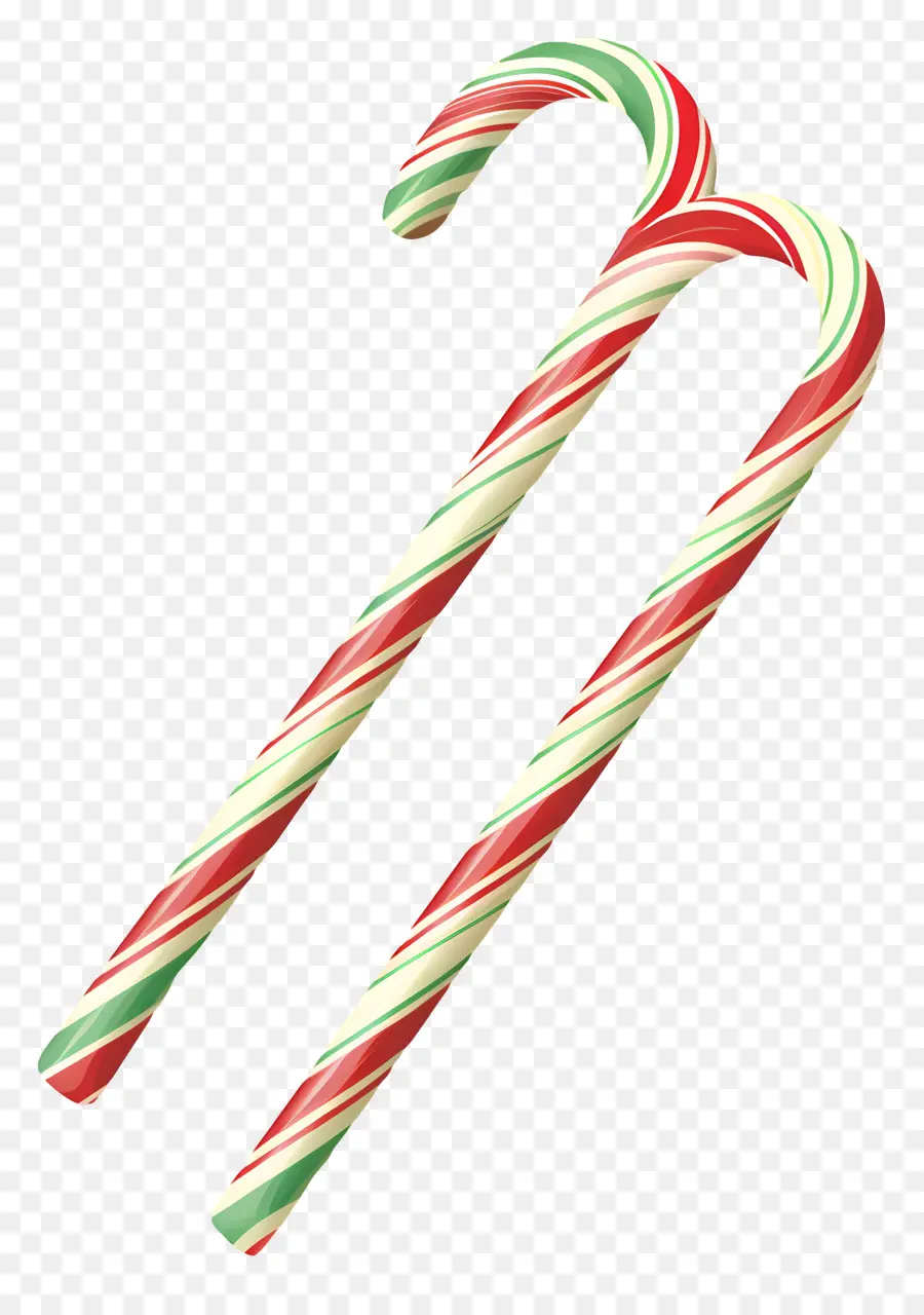 Bastones De Caramelo De Navidad，Bastón De Caramelo PNG