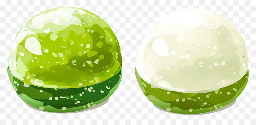 Caramelo De Menta，Gomitas Verdes PNG