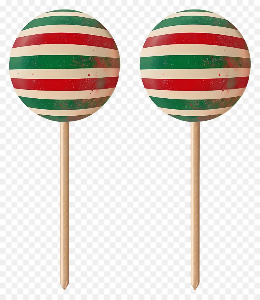 Caramelo De Menta，Piruletas Rayadas PNG