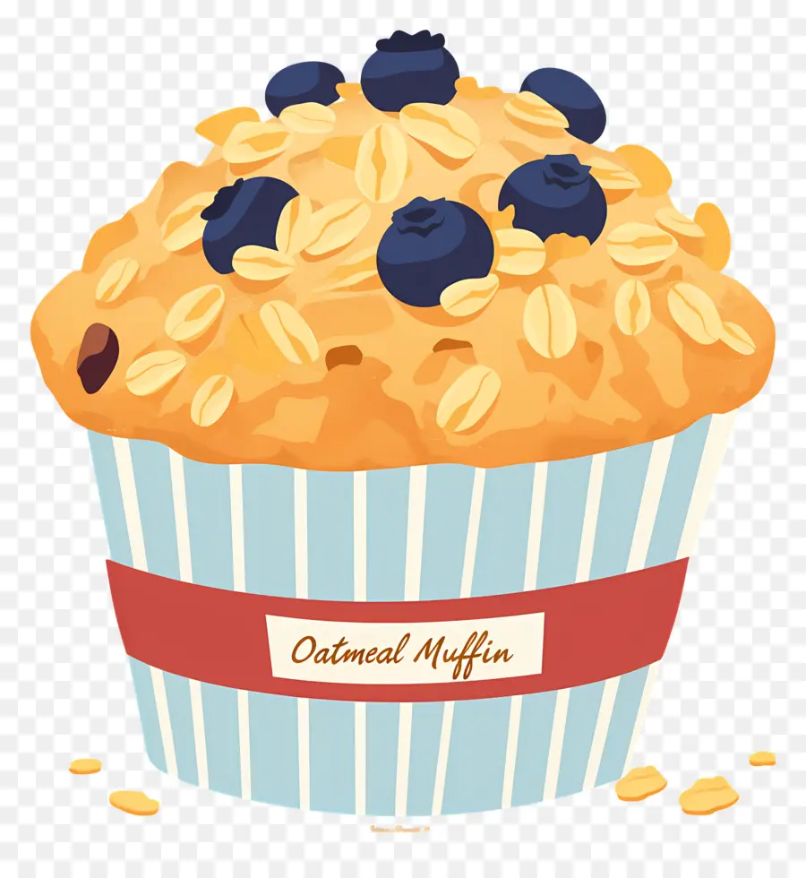 Día Nacional Del Muffin De Avena，Muffin De Avena PNG