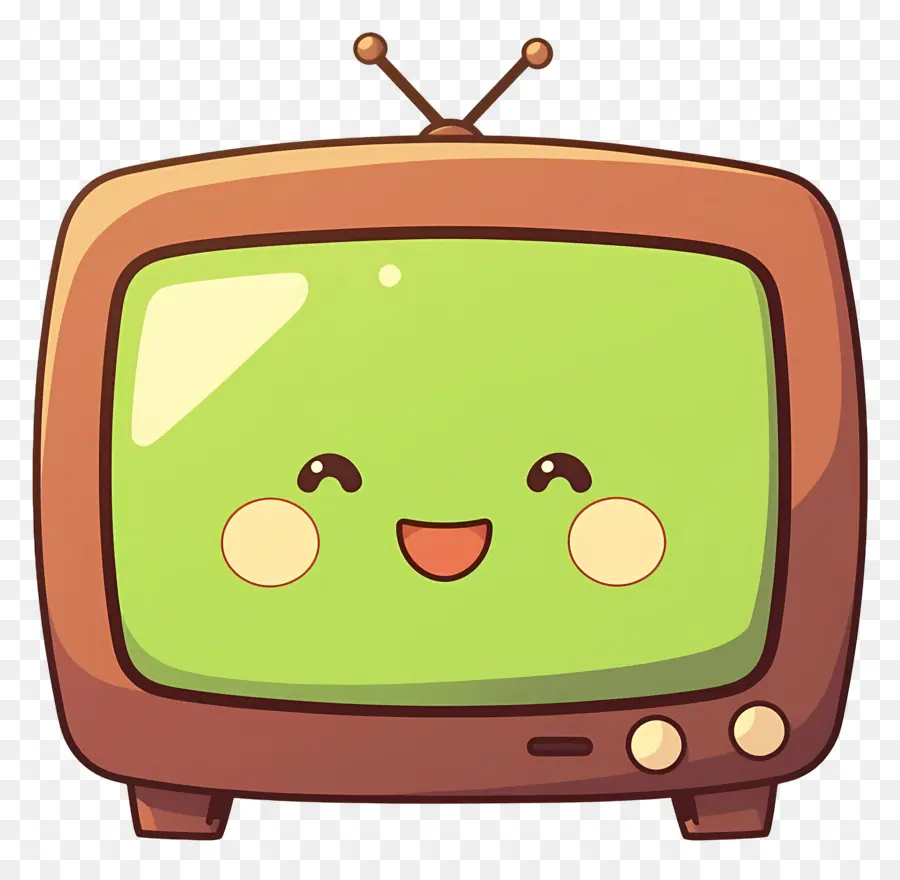 Día Mundial De La Televisión，Televisión De Dibujos Animados PNG