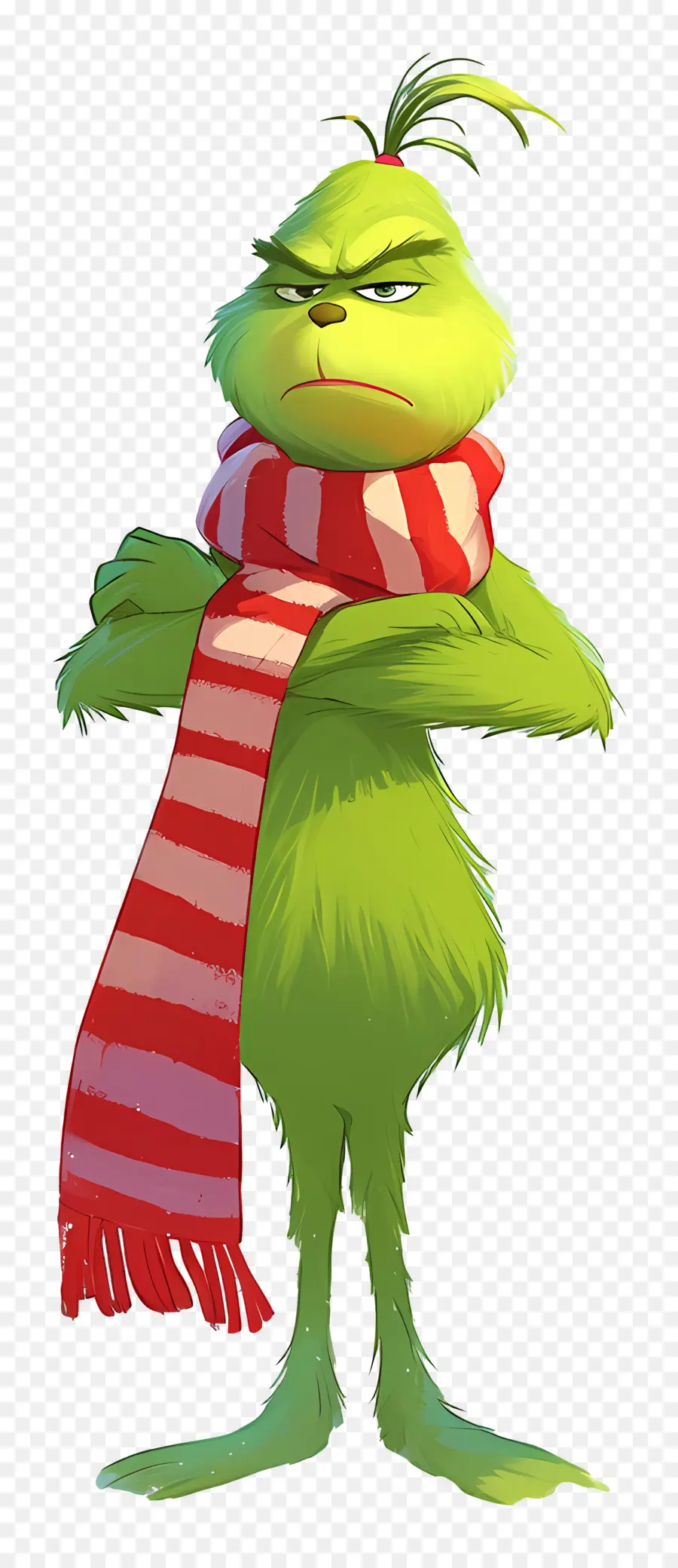 Grinch De Dibujos Animados，Carácter Verde PNG