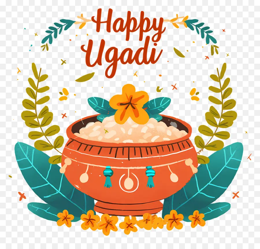 Feliz Ugadi，Olla Ugadi PNG