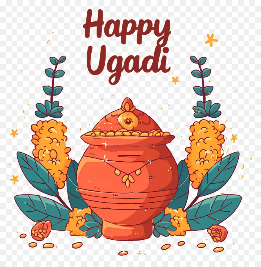 Feliz Ugadi，Olla Ugadi Feliz PNG