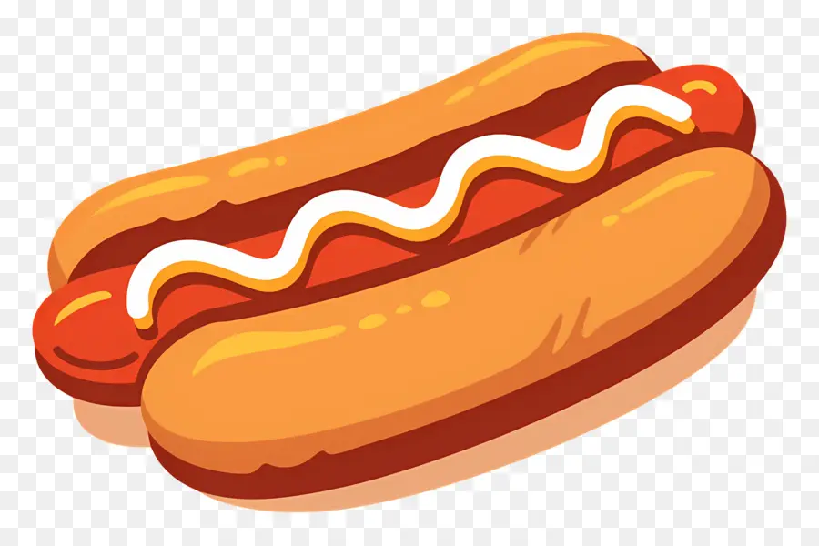 Hot Dog，Bocadillo PNG