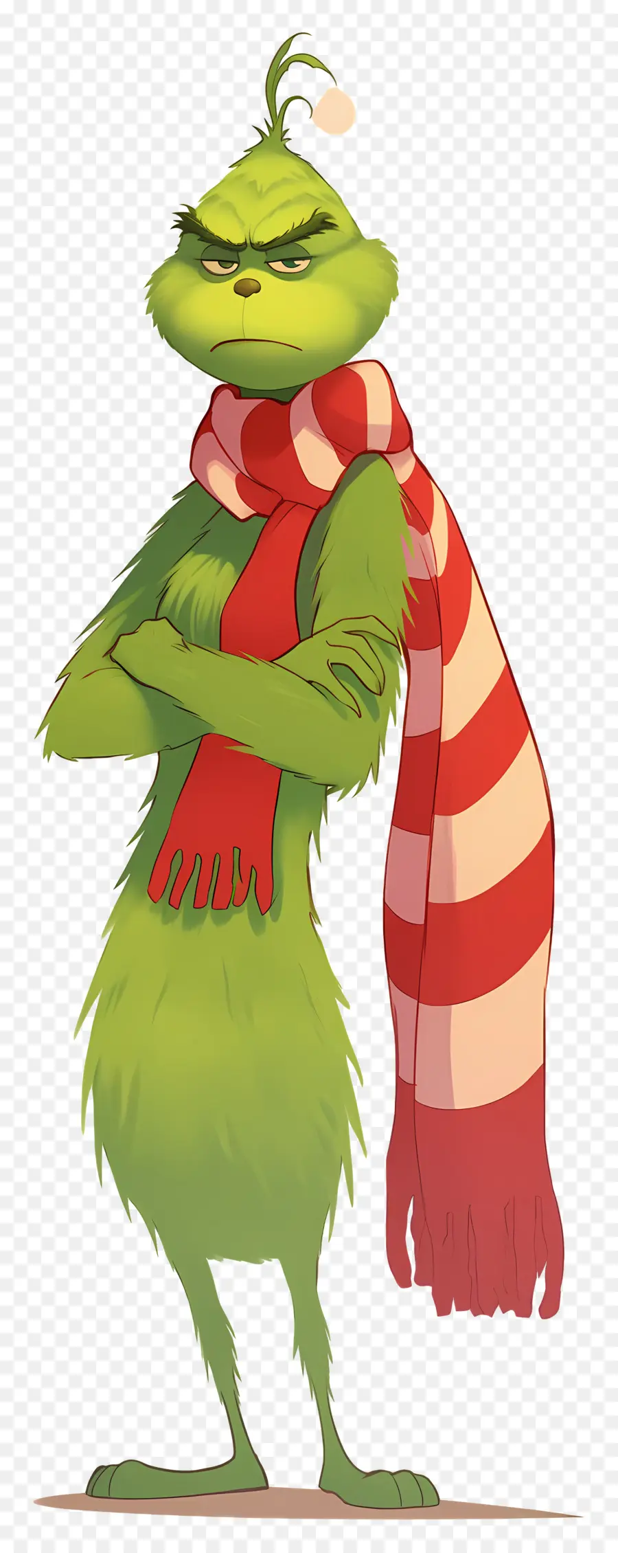 Grinch De Dibujos Animados，Carácter Verde PNG