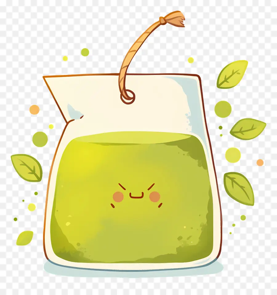 Bolsa De Té，Bebida Verde PNG