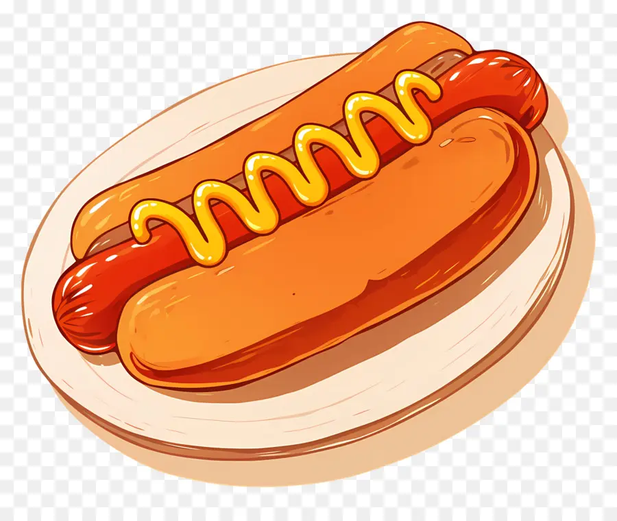 Hot Dog，Bocadillo PNG