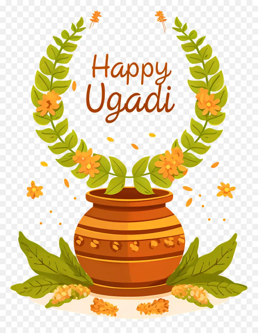 Feliz Ugadi，Olla Ugadi Feliz PNG