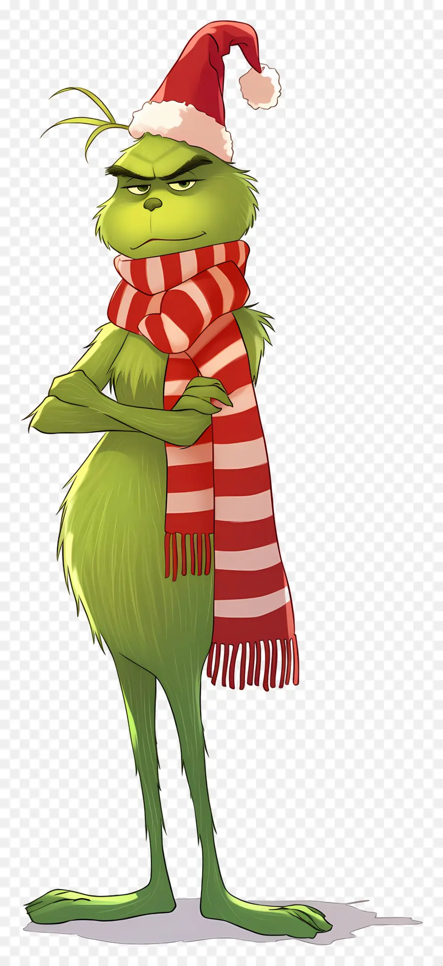 Grinch De Dibujos Animados，Carácter Verde PNG