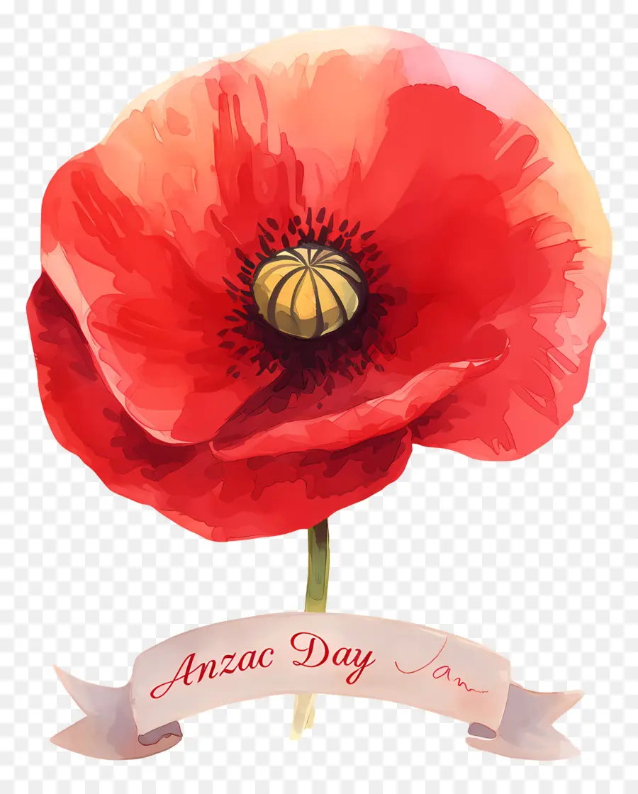 Día De Anzac，Amapolas Del Día De Anzac PNG