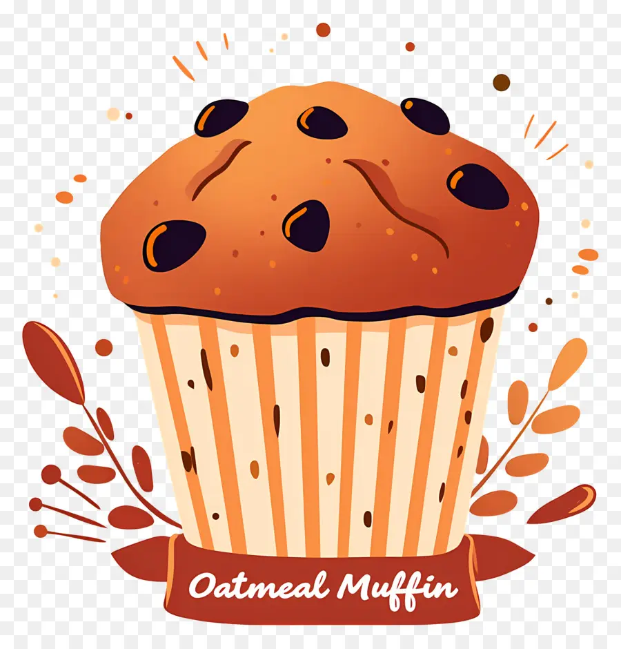 Día Nacional Del Muffin De Avena，Muffin De Avena PNG