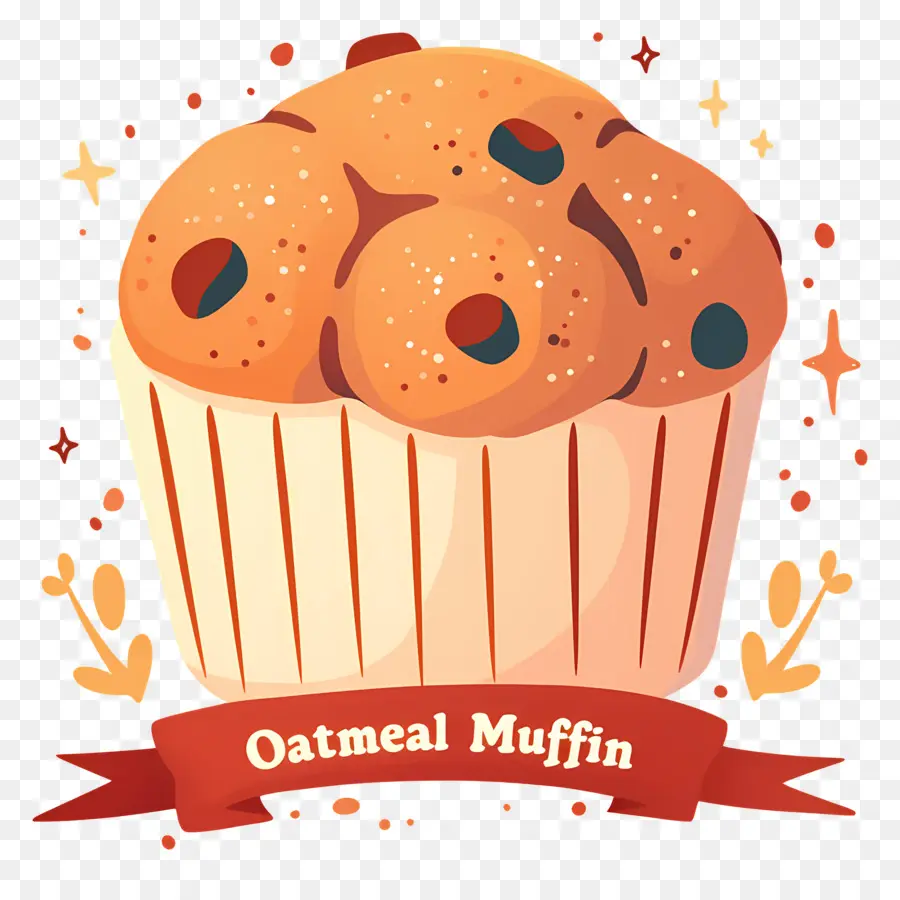 Día Nacional Del Muffin De Avena，Muffin De Avena PNG