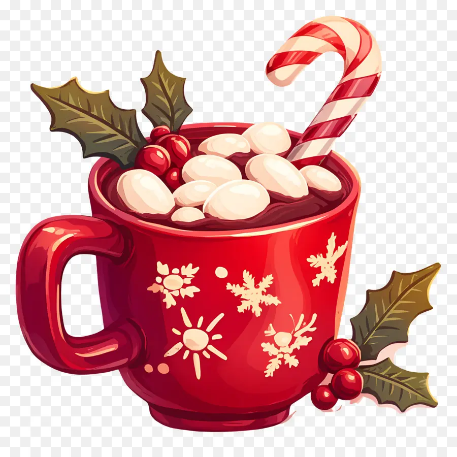 Chocolate Caliente Navideño，Taza De Navidad PNG