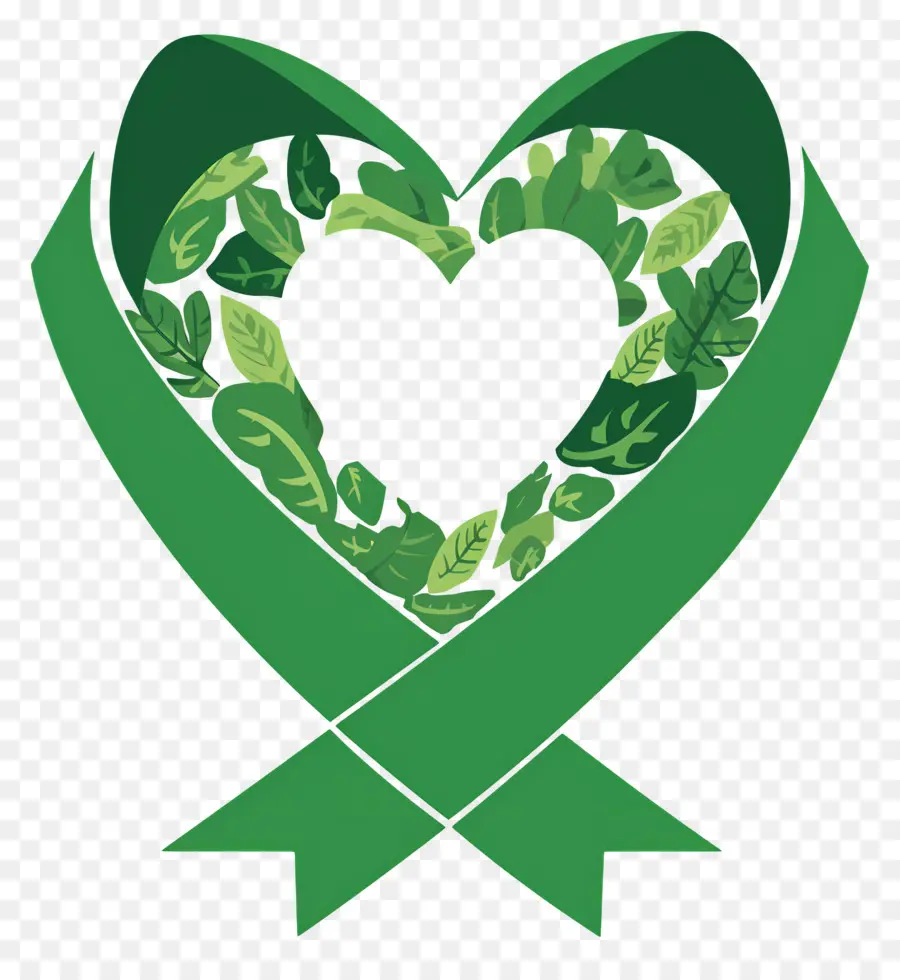 Cinta De Conciencia Verde，Cinta Verde PNG