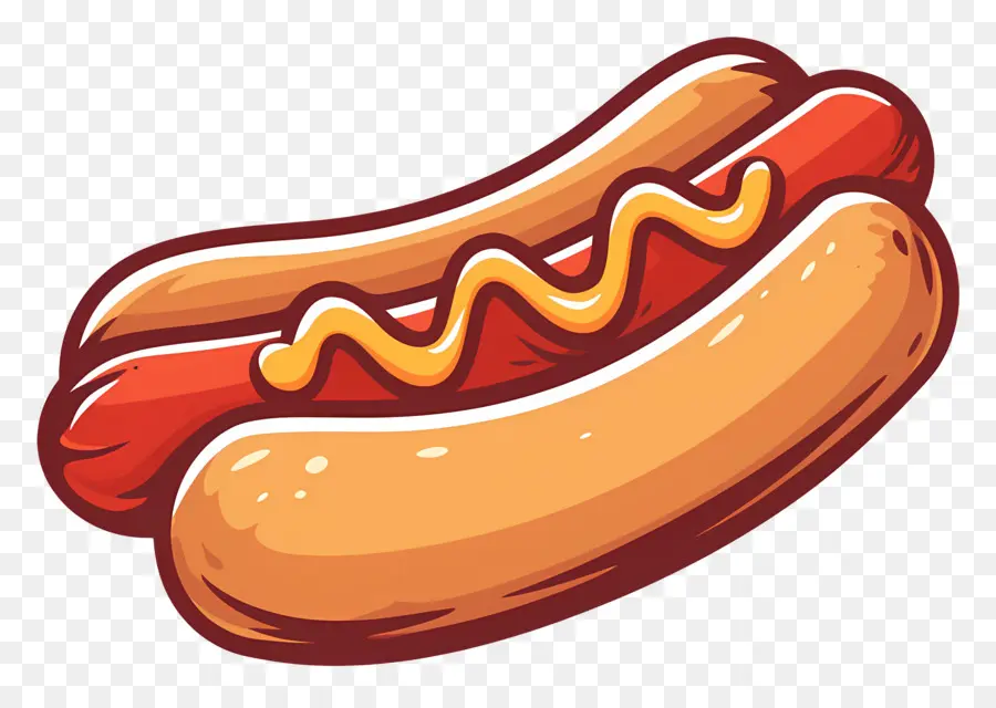 Hot Dog，Bocadillo PNG