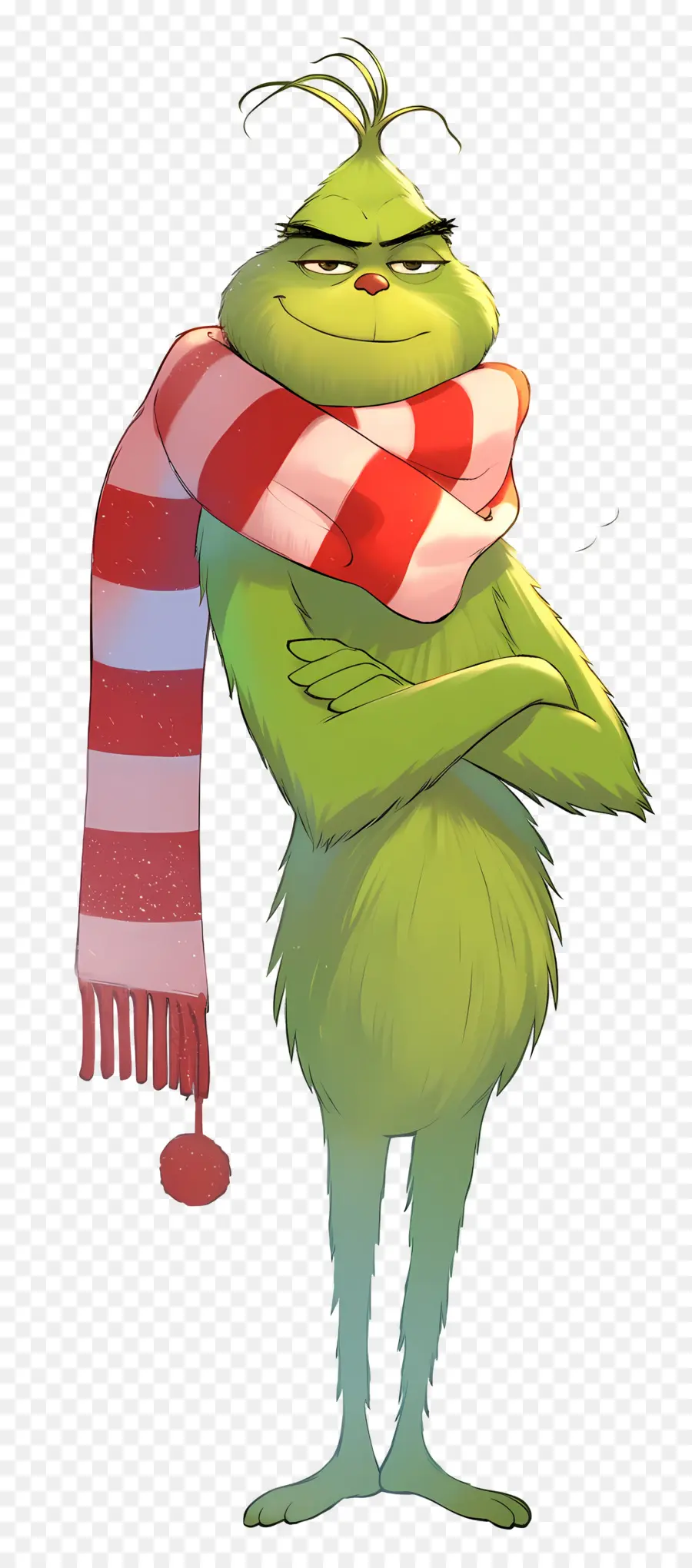 Grinch De Dibujos Animados，Carácter Verde PNG