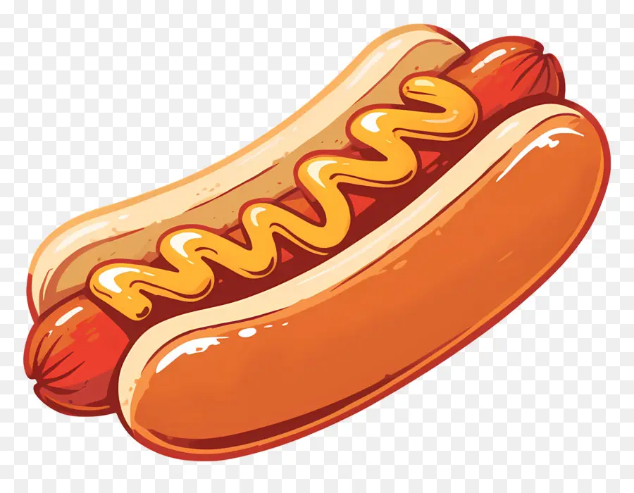 Hot Dog，Bocadillo PNG